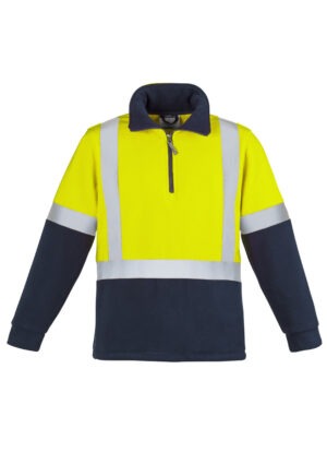 Unisex Hi Vis Fleece Pullover - Shoulder Taped Unisex Hi Vis Fleece Pullover - Shoulder Taped