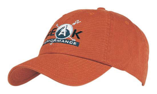 Washed Chino Cap Six Panel