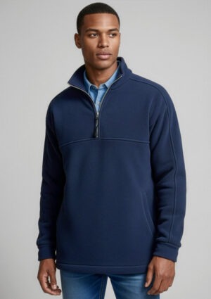 BIZ PF380 Heavy Weight Zip Poly Fleece Top BIZ PF380 Heavy Weight Zip Poly Fleece Top