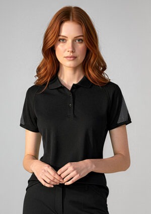 Ladies BIZ COOL Razor Polo Ladies BIZ COOL Razor Polo