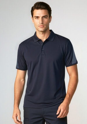 Mens BIZ COOL Razor Polo Mens BIZ COOL Razor Polo