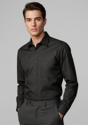 BIZ SH714 Mens Long Sleeve Metro Shirt BIZ SH714 Mens Long Sleeve Metro Shirt