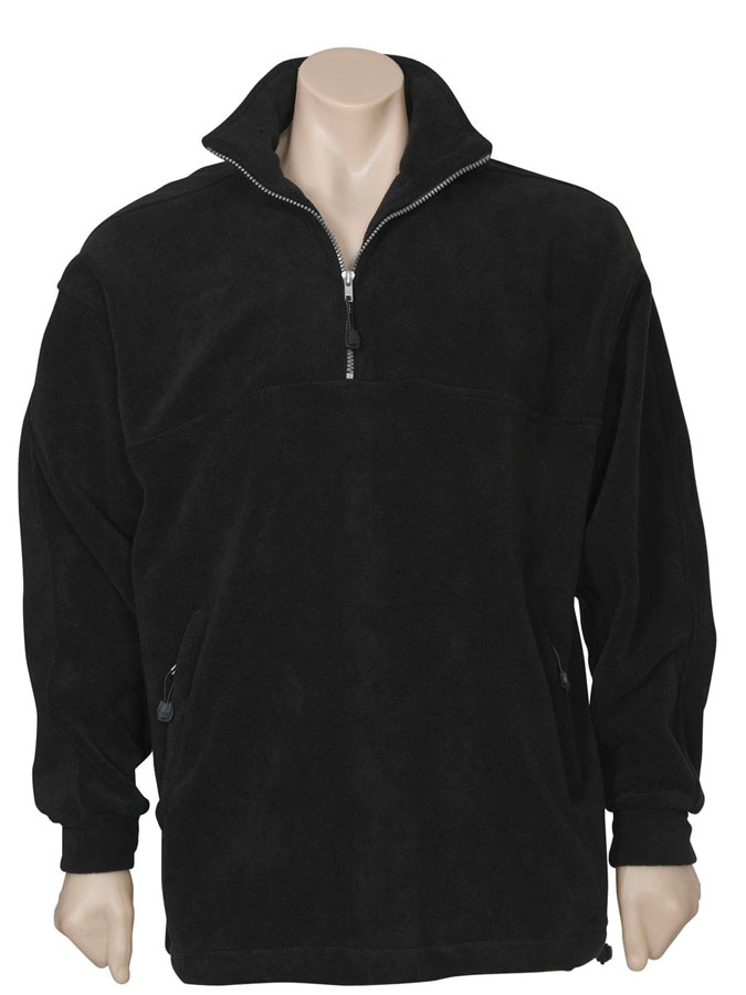 Heavy Weight ½ Zip Poly Fleece Top