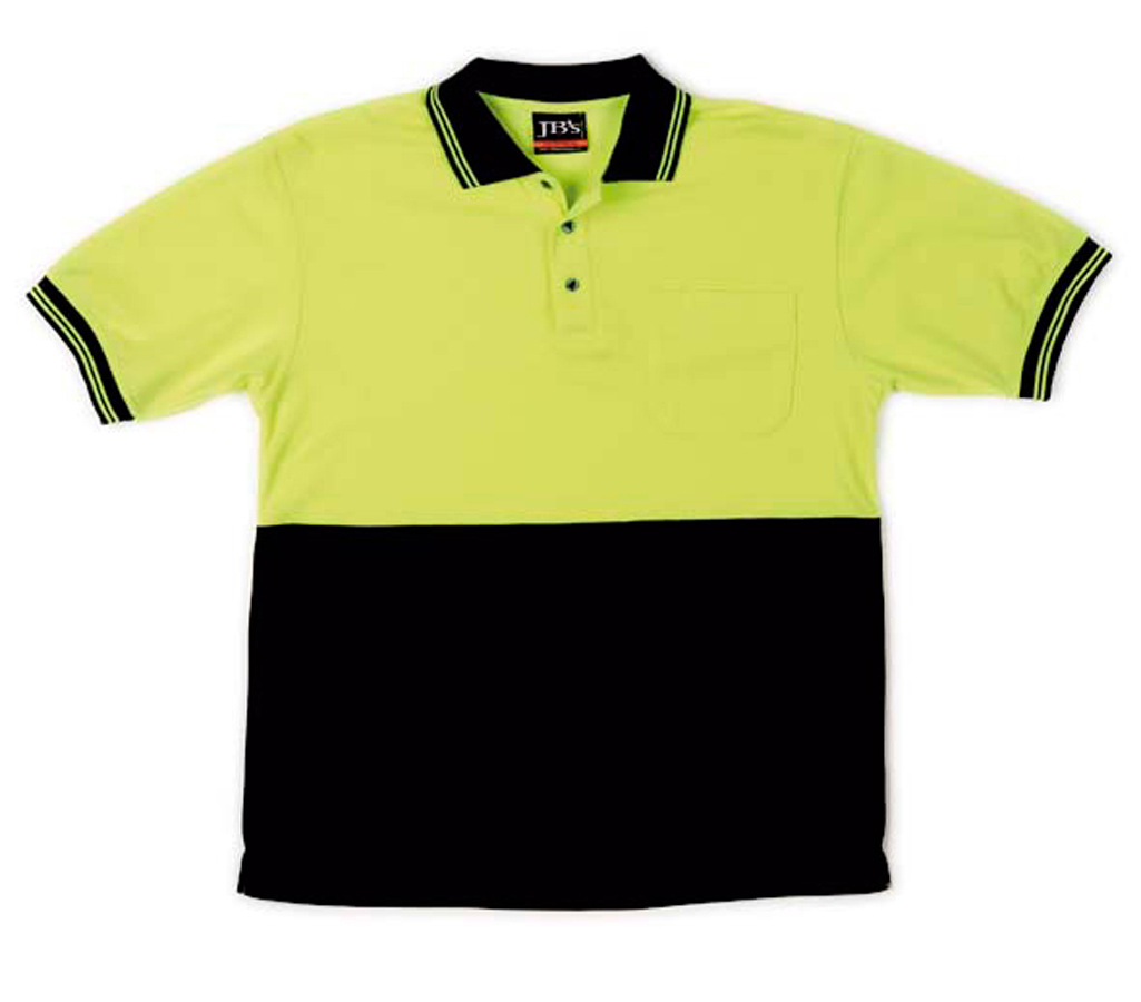 JB's Hi Vis Short Sleeve Trad Polo