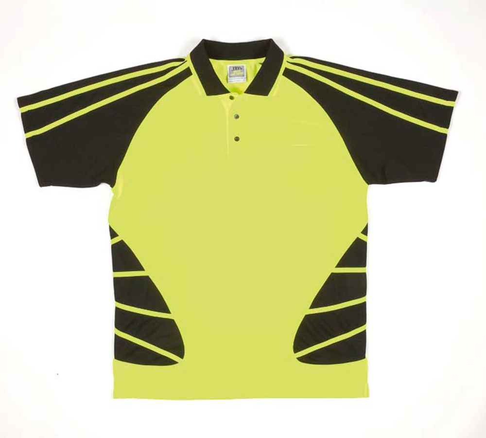 JB's Hi Vis Short Sleeve Spider Polo