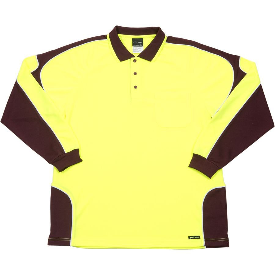 Hi Vis 4602.1 L/S Arm Panel Polo