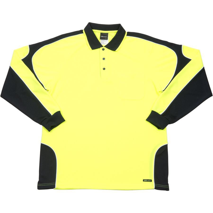 Hi Vis 4602.1 L/S Arm Panel Polo