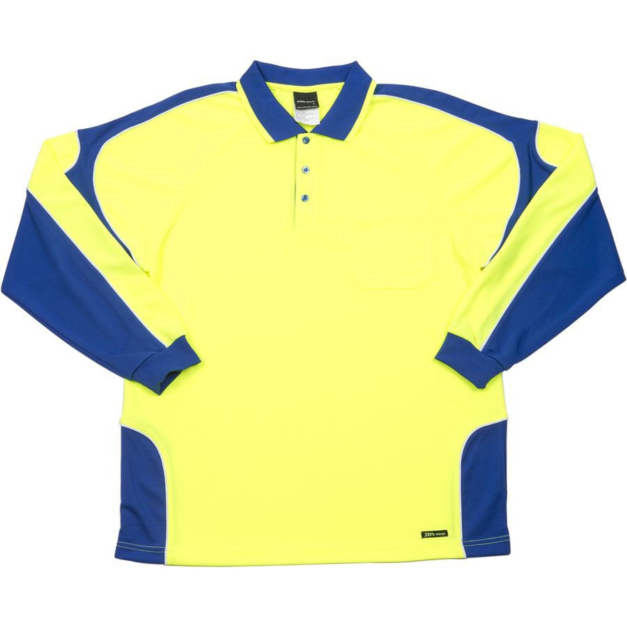 Hi Vis 4602.1 L/S Arm Panel Polo