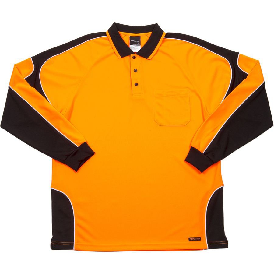 Hi Vis 4602.1 L/S Arm Panel Polo