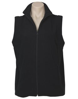 Ladies Poly Fleece Vest