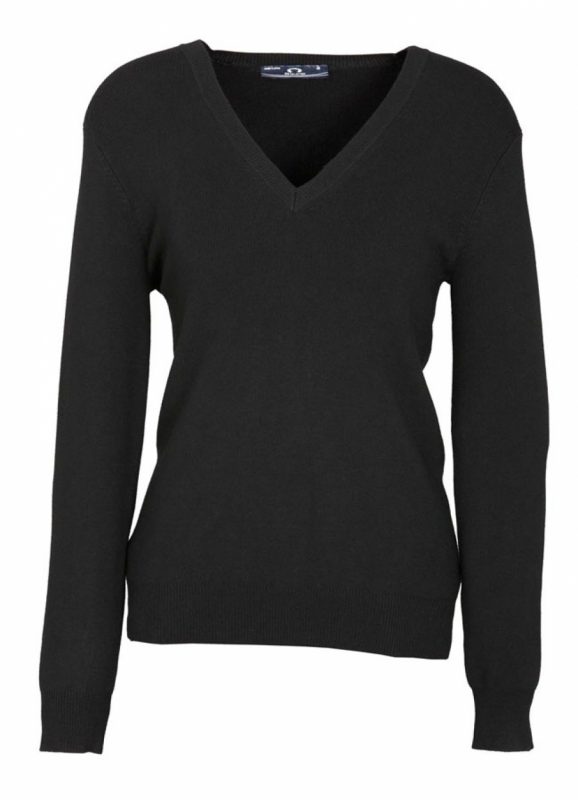 Ladies V Neck Pullover