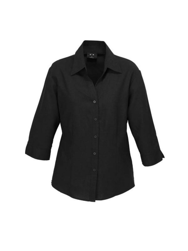 Ladies ¾ Sleeve Plain Oasis Shirt