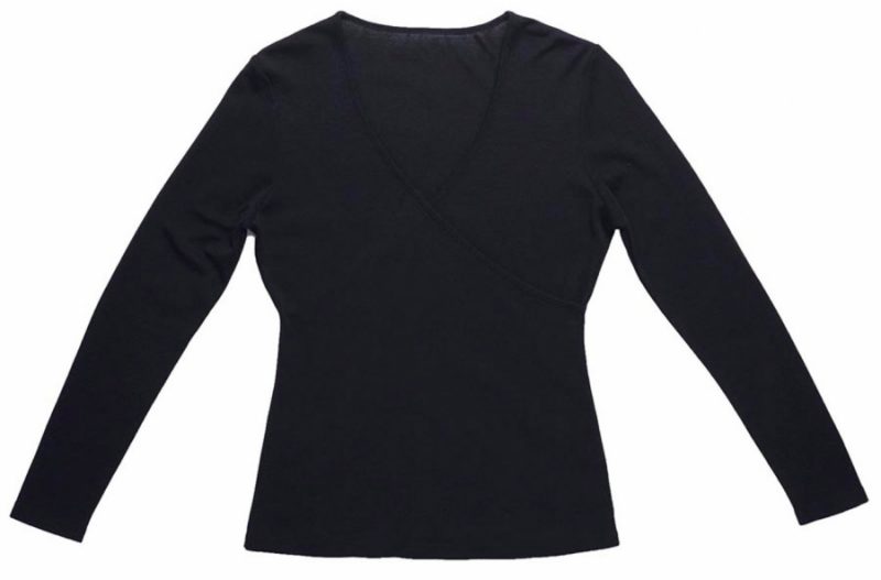 Womens Merino Crossover Top