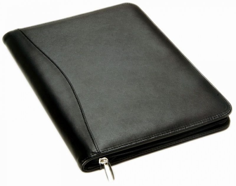 Leather A4 Compendium With Calculator