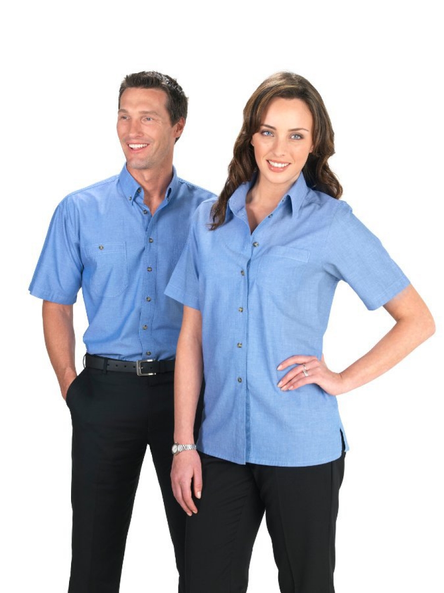 Men's Short Sleeve 'Wrinkle Free 