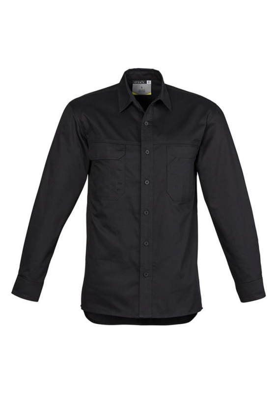 Syzmic Light Weight Tradie Shirt Long Sleeve