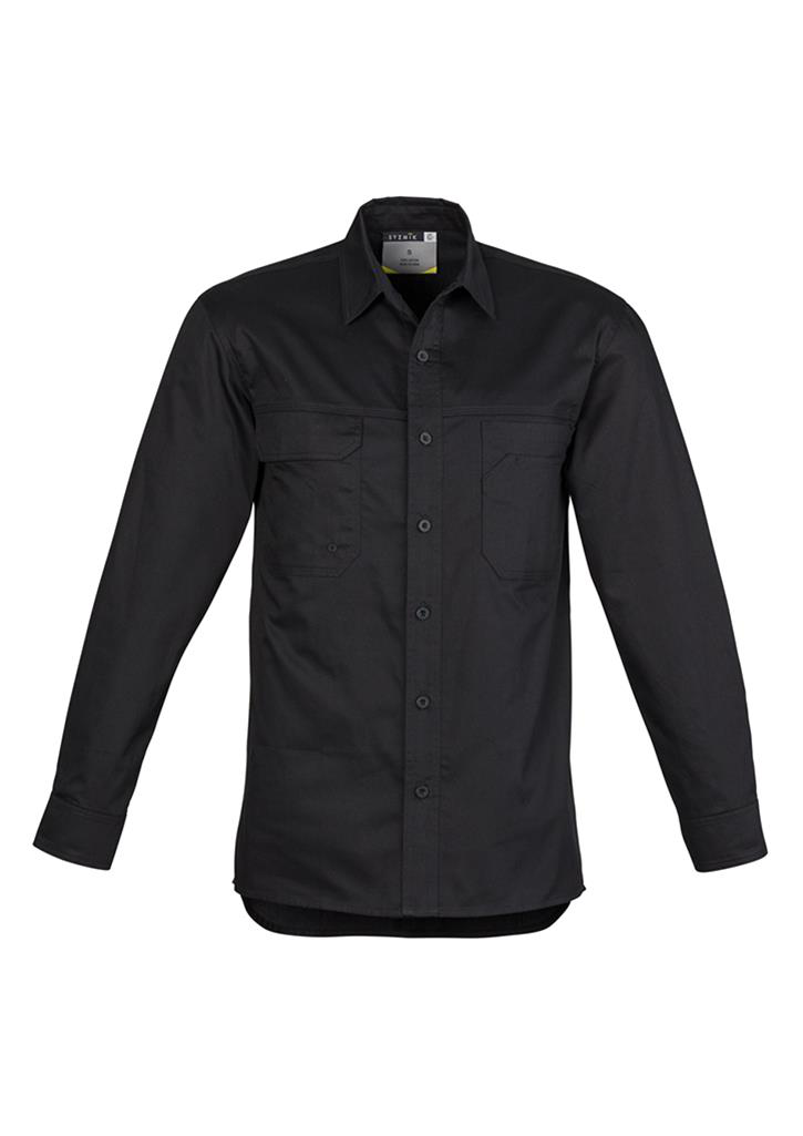 Syzmic Light Weight Tradie Shirt Long Sleeve