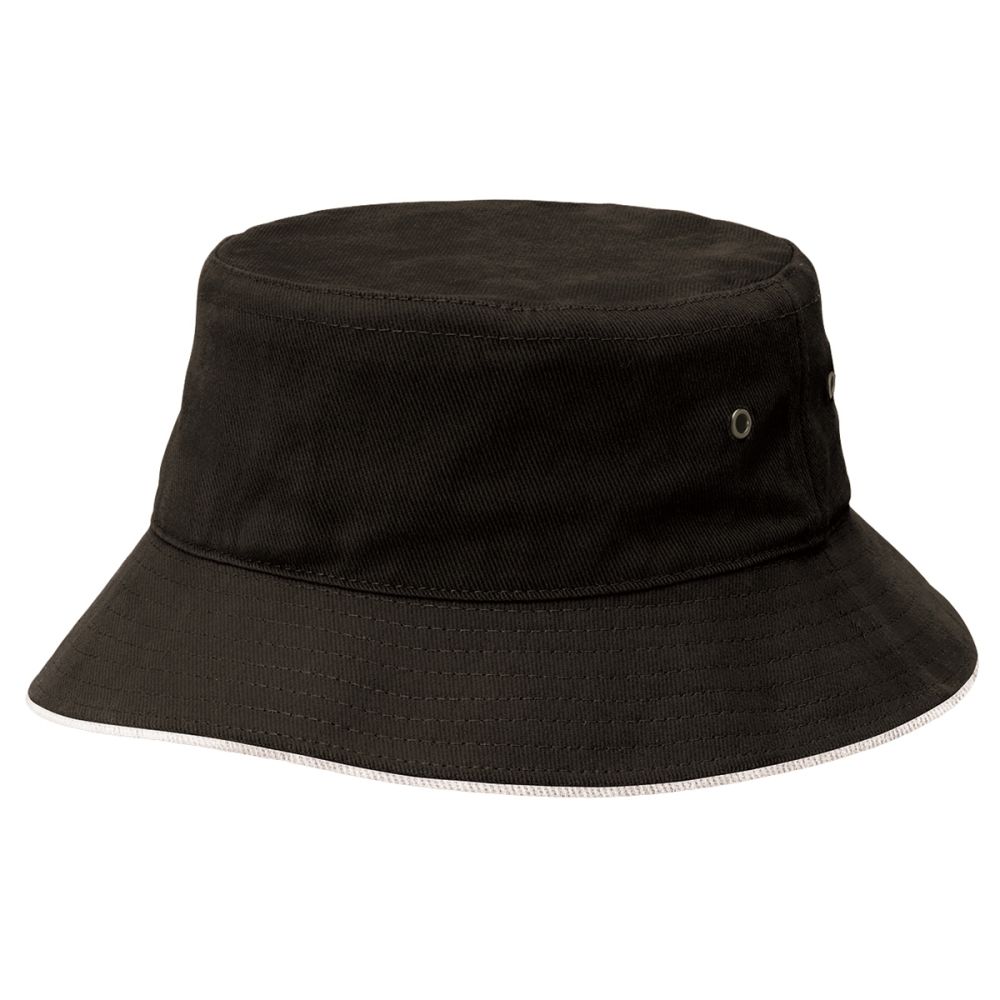 Bucket Hat 4007 Black White | Bucket Hat