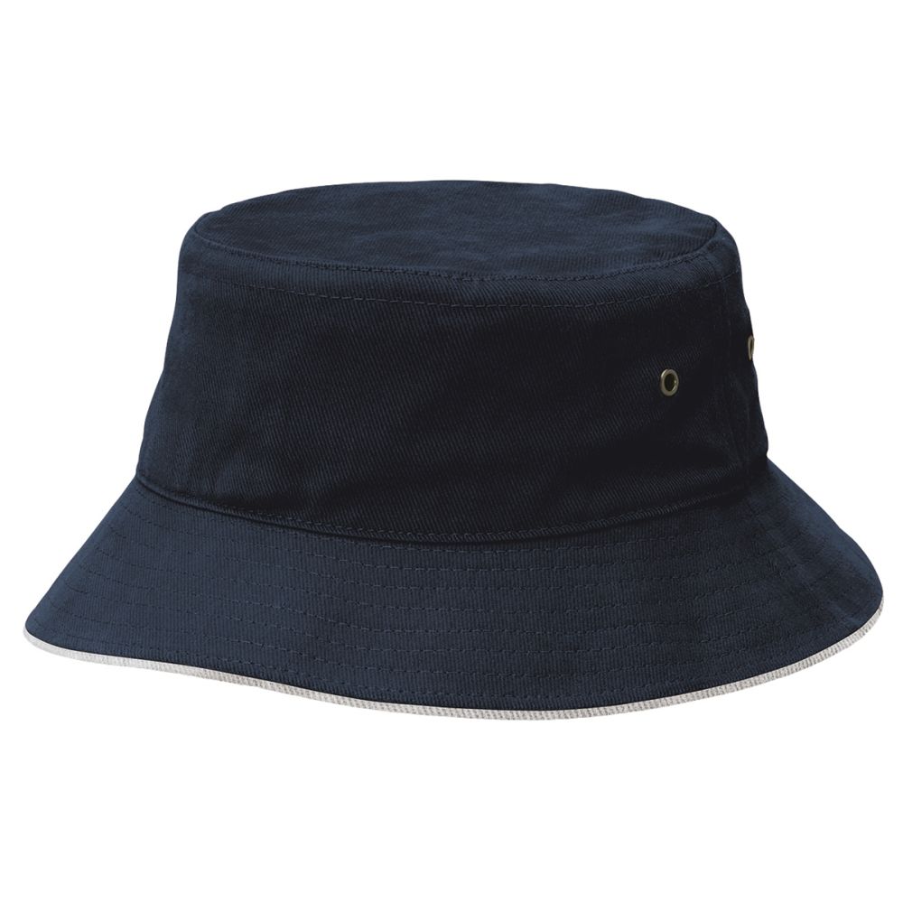 Bucket Hat 4007 Navy White | Bucket Hat