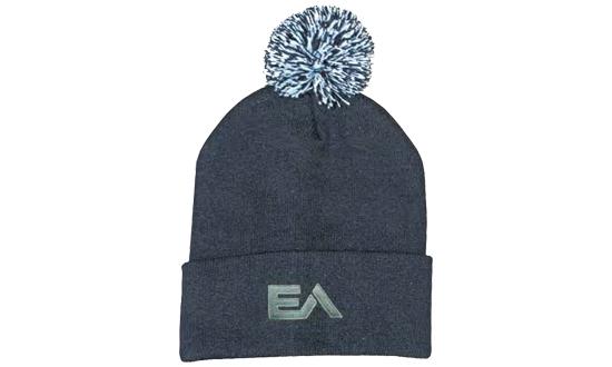 Pom Pom Acrylic Beanie