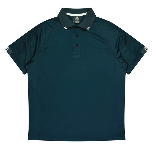 Flinders Mens Polo | AUS 1308 Navy-White