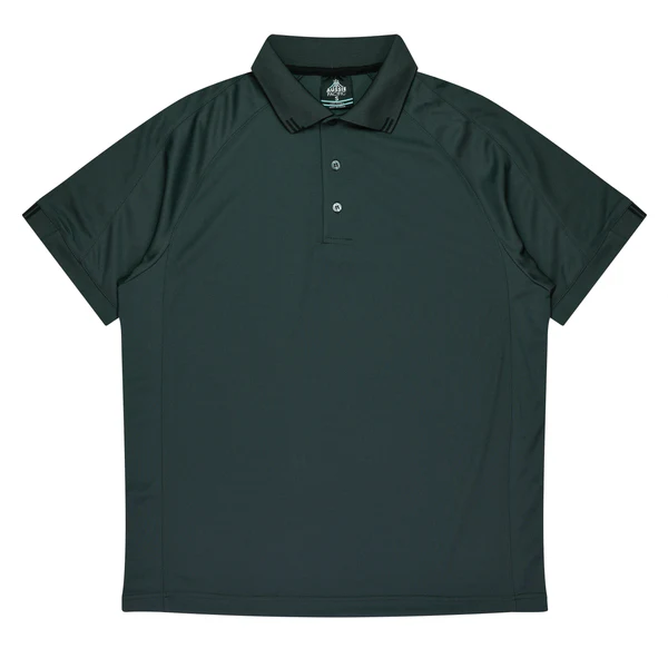 Flinders Mens Polo | AUS 1308 Slate-Black