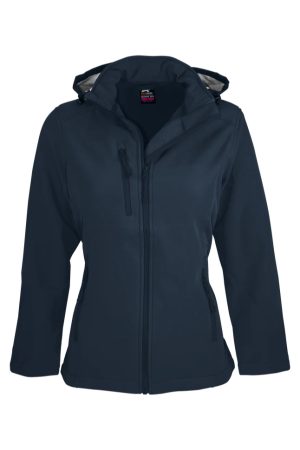 Olympus Ladies Soft Shell Jacket - 2513 Navy