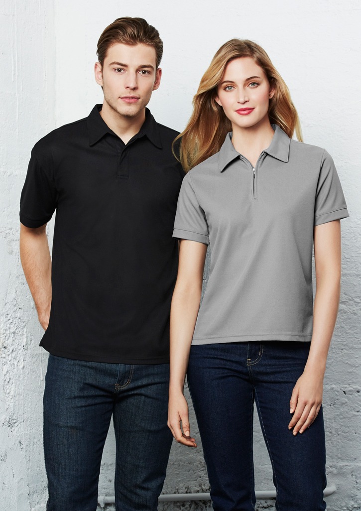 Micro Waffle Ladies SS Polo