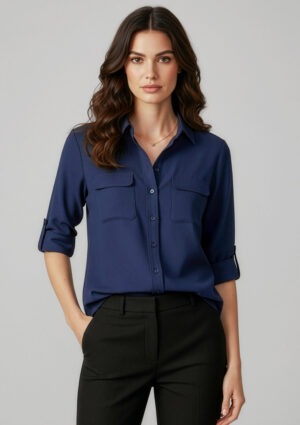 Madison Ladies LS Shirt Madison Ladies LS Shirt