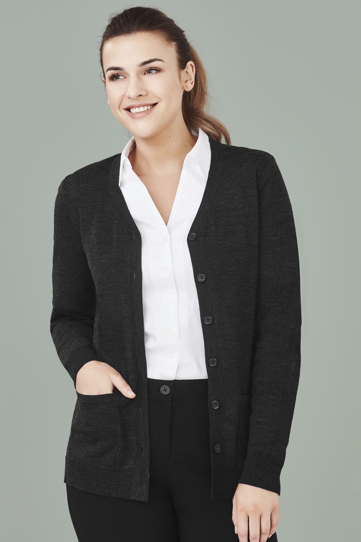 Womens Button Front Cardigan