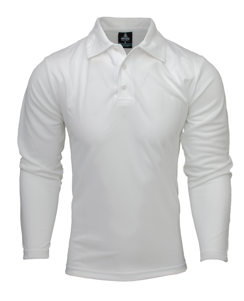 KIDS LONG SLEEVE BOTANY POLO