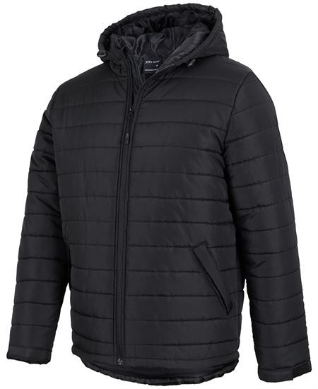 JB's  HOODED PUFFER JACKET