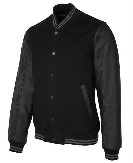 JB's  ART LEATHER BASEBALL JACKET
