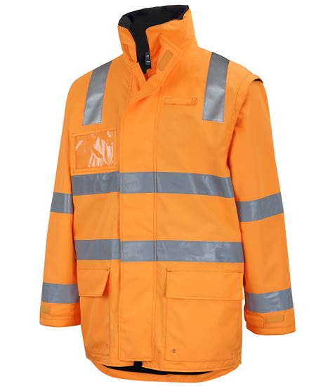 JB's AUST. RAIL D+N ZIP OFF SLEEVE L/LINE JACKET