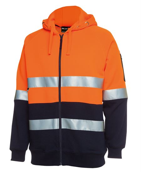 JB's HV (D+N) FULL ZIP FLEECY HOODIE