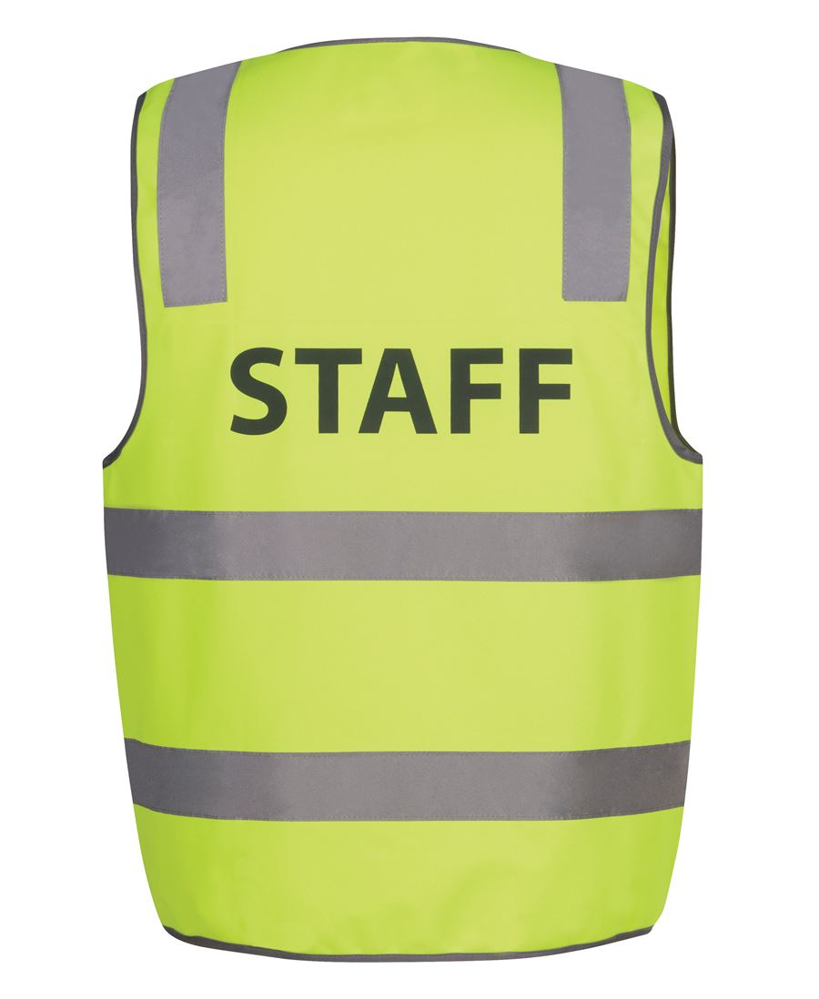 J's HV (D+N) SAFETY VEST PRINT  SECURITY     M