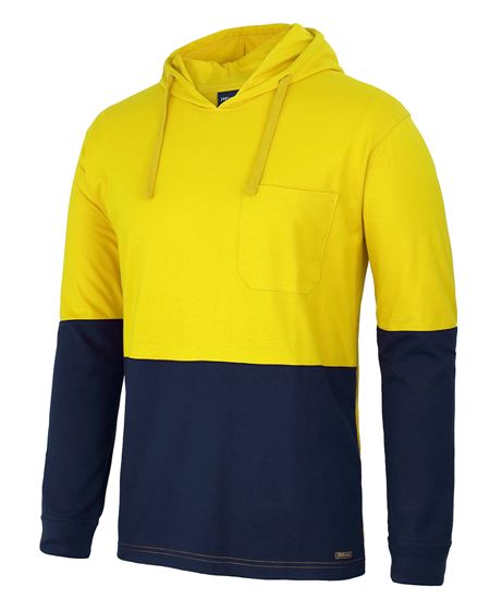 JB's  HV L/S COTTON TEE WITH HOOD