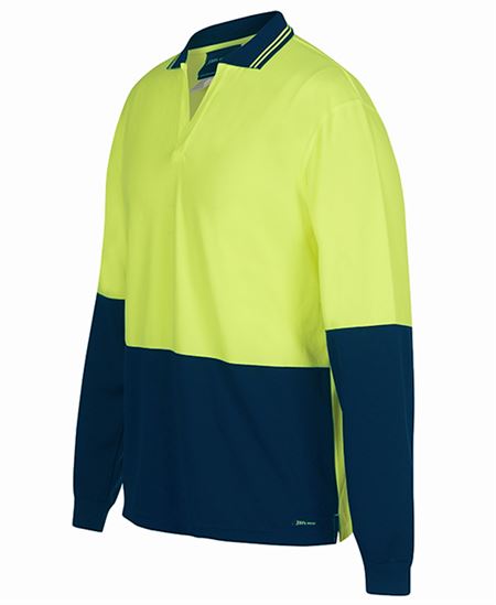 JB's HV 4602.1 L/S NON BUTTON POLO