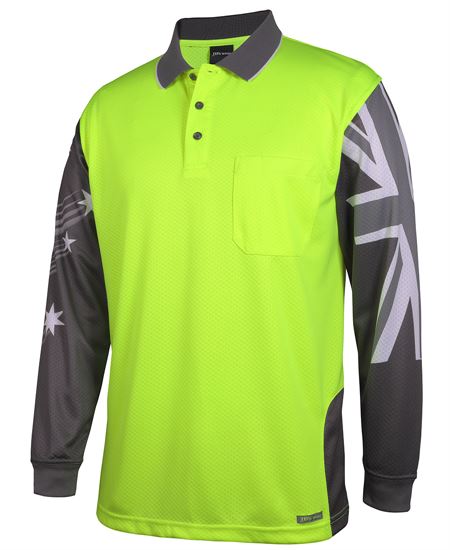 JB's HV L/S SOUTHERN CROSS POLO