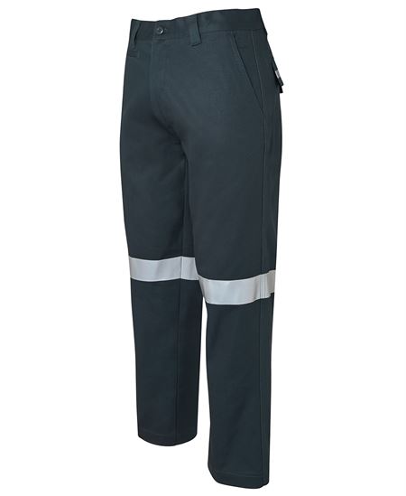 JB's M/RISED WORK TROUSER WITH REFLECTIVE TAPE   S