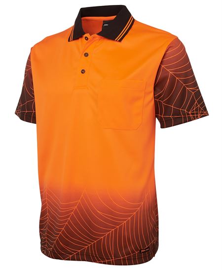 JB's HI VIS S/S WEB POLO