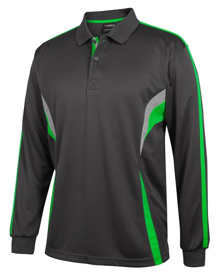 PODIUM L/S COOL POLO