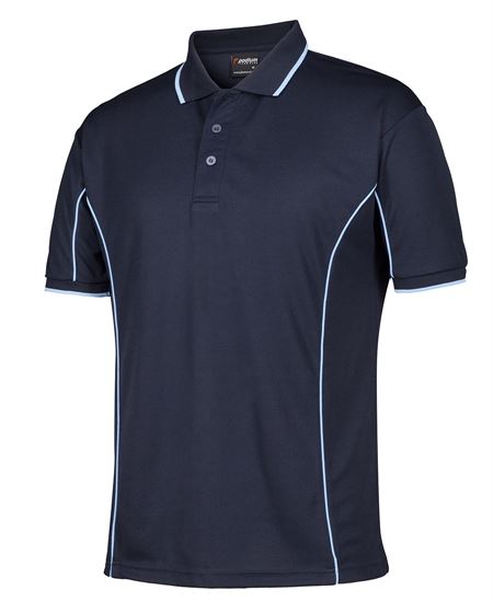 PODIUM S/S PIPING POLO