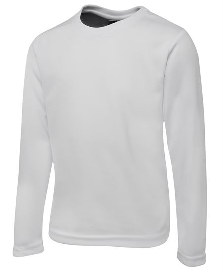 PODIUM KIDS L/S POLY TEE