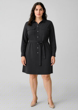 Womens Chloe Georgette Shirt Dress Womens Chloe Georgette Shirt Dress