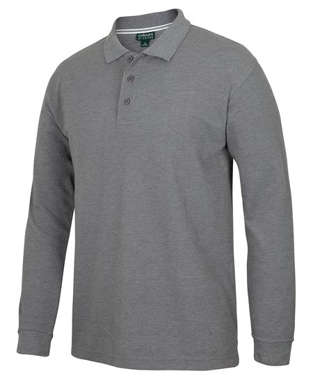 C OF C  L/S PIQUE POLO