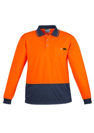 Mens Comfort Back L/S Polo Mens Comfort Back L/S Polo