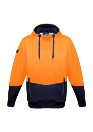 Unisex Hi Vis Textured Jacquard Hoodie Unisex Hi Vis Textured Jacquard Hoodie