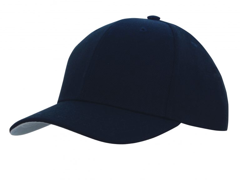 Premium American Twill Cap Contrast Peak Under - Image 3
