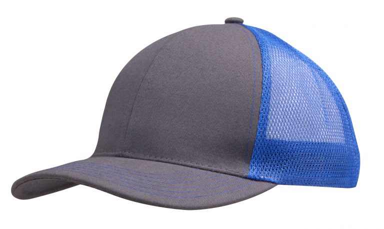 Brushed Cotton/Mesh Back Two-Tone Cap - Image 9